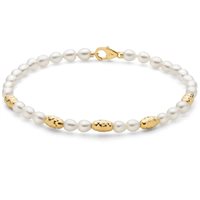 Bracciale Miluna Donna Pepite di perle in Argento Perla PBR3634G - PBR3634G